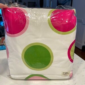 Legacy by Ryan Co Colorful Polka Dot Queen Size Duvet Cover NWT